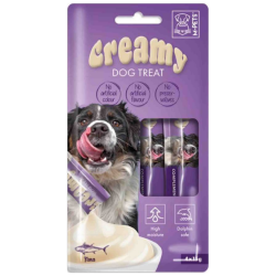 M-PETS Creamy Ton Balıklı Krema Köpek Ödülü 4 x 15 Gr - 1