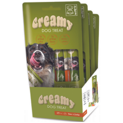 M-PETS Creamy Ton Balıklı ve Deniz Taraklı Krema Köpek Ödülü 4 x 15 Gr - 2