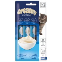 M-PETS Creamy Ton Balıklı ve Karidesli Krema Kedi Ödülü 4x15 Gr - 1
