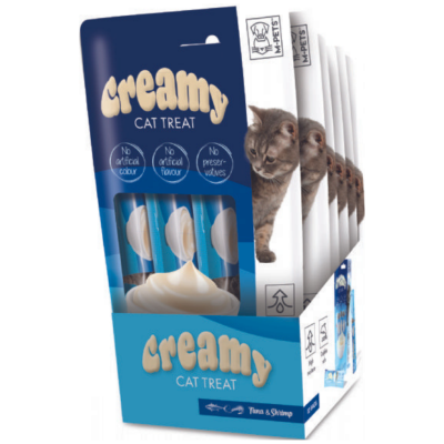 M-PETS Creamy Ton Balıklı ve Karidesli Krema Kedi Ödülü 4 x 15 Gr - 2