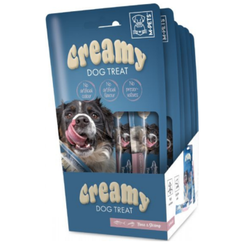 M-PETS Creamy Ton Balıklı ve Karidesli Krema Köpek Ödülü 4x15 Gr - 2