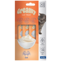 M-PETS Creamy Yengeçli Krema Kedi Ödülü 4x15 Gr - 1