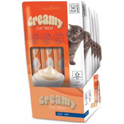 M-PETS Creamy Yengeçli Krema Kedi Ödülü 4 x 15 Gr - 2