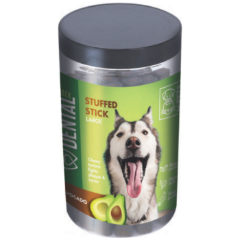 M-PETS Dental Snack Avocado Stuffed Stick Large Köpek Ödülü 510 Gr - 1