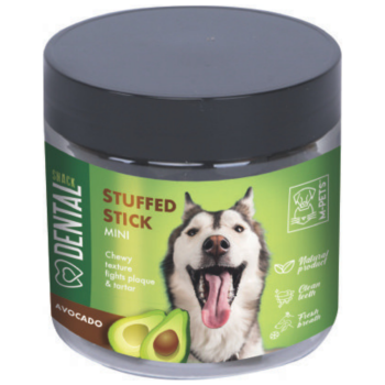 M-PETS Dental Snack Avocado Stuffed Stick Mini Köpek Ödülü 100 Gr - 1