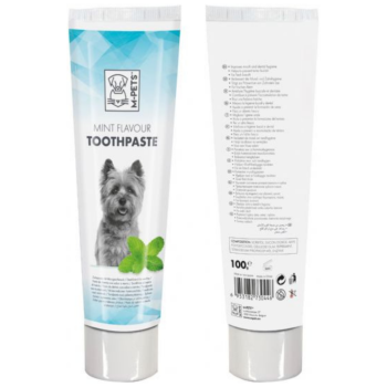 M-PETS Mint Flavour Tooth Paste Nane Aromalı Köpekler İçin Diş Macunu 100 Gr - 1