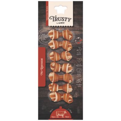 M-PETS Trusty Beef Tatlı Patatesli Köpek Ödülü 7 Li 140 Gr - 1