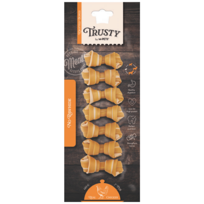 M-PETS Trusty Chicken Tatlı Patatesli Köpek Ödülü 7 Li 140 Gr - 1