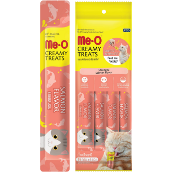 Me-O Creamy Somonlu Krema Kedi Ödülü 4x15 Gr - 1