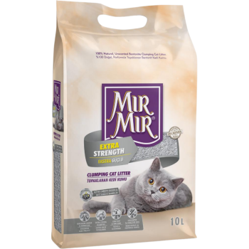 Mırmır Aktif Karbonlu Bentonit Kedi Kumu 10 Lt - 1