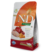 N&D Pumpkin Bıldırcın Nar ve Balkabaklı Kısırlaştırılmış Kedi Maması 5 Kg - N&D