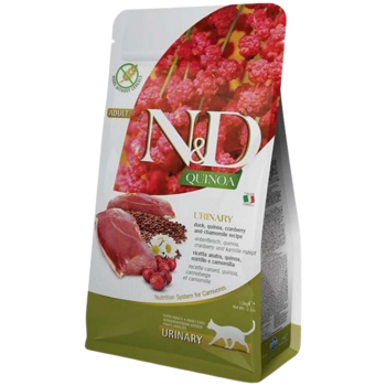 N&D Quinoa Urinary Ördekli Kedi Maması 1.5 Kg - 1
