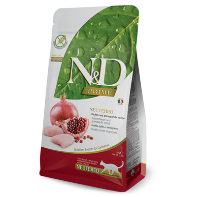 N&D Tahılsız Tavuklu ve Narlı Kısırlaştırılmış Kedi Maması 1.5 Kg - 1