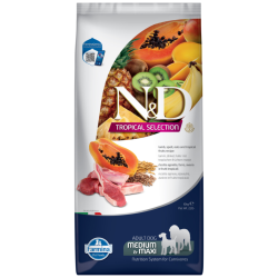 N&D Tropical Selection Kuzu Etli Medium Maxi Yetişkin Köpek Maması 10 Kg - N&D