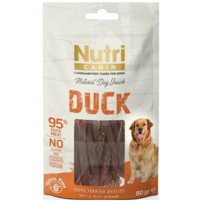 Nutri Canin Duck Köpek Ödülü 80 Gr - 1