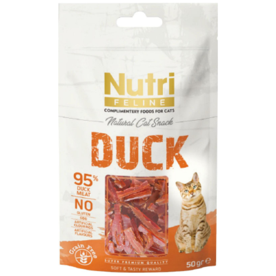 Nutri Feline Duck Kedi Ödülü 50 Gr - 1