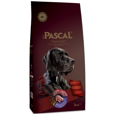 Pascal Kuzu Etli Yetişkin Köpek Maması 3 Kg - 1