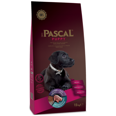 Pascal Puppy Kuzu Etli Yavru Köpek Maması 15 Kg - 1