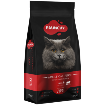 Paunchy Kuzu Etli Yetişkin Kedi Maması 15 Kg - 1