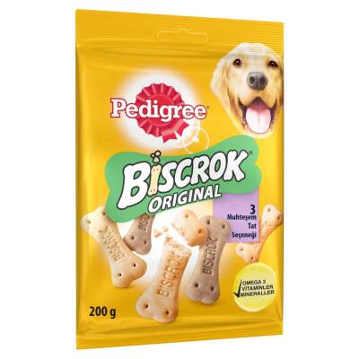 Pedigree Biscrok Multi Mix Köpek Ödül Bisküvisi 200 Gr - 1