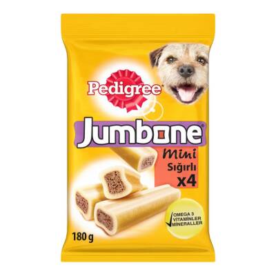 Pedigree Jumbone Mini Biftekli Köpek Ödülü 4 Lü 160 Gr - 1