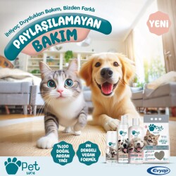 Pet Love Kediler ve Köpekler İçin Durulanmayan Çilek Kokulu Köpük Şampuan 225 ML - 5