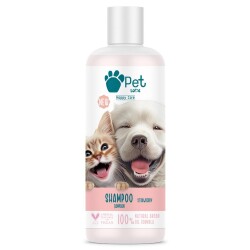 Pet Love Kediler ve Köpekler İçin %100 Doğal Argan Yağlı Çilek Kokulu Şampuan 250 ML - 1