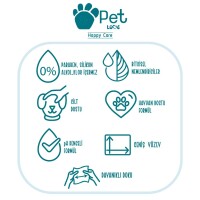 Pet Love Kediler ve Köpekler İçin %100 Doğal Argan Yağlı Evcil Hayvan Temizleme Mendili 60 Lı - 3