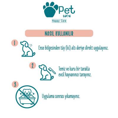 Pet Love Köpekler İçin %100 Doğal Argan Yağlı Tüy Bakım Yağı (0-10 KG) 5x1 ML - 4