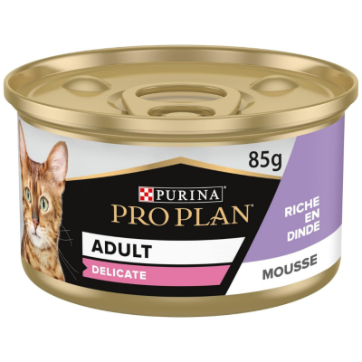 Pro Plan Delicate Hindi Etli Yetişkin Kedi Konservesi 85 Gr - 1