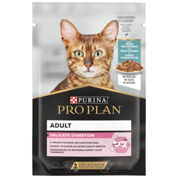 Pro Plan Delicate Sos İçinde Okyanus Balıklı Pouch Kedi Yaş Maması 85 Gr - 1