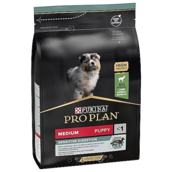 Pro Plan Sensitive Digestion Kuzu Etli Medium Puppy Orta Irk Yavru Köpek Maması 3 Kg - 1