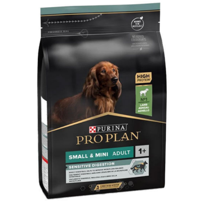 Pro Plan Sensitive Digestion Small Mini Adult Kuzu Etli Küçük Irk Yetişkin Köpek Maması 3 Kg - 1