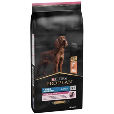 Pro Plan Sensitive Skin Large Athletic Somonlu Büyük Irk Yetişkin Köpek Maması 14 Kg - 1