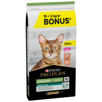 Pro Plan Sterilised Somonlu Kısırlaştırılmış Kedi Maması 10+2 Kg - 1