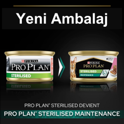 Pro Plan Sterilised Ton Balıklı ve Somonlu Kısırlaştırılmış Kedi Konservesi 85 Gr 24 Adet - 2