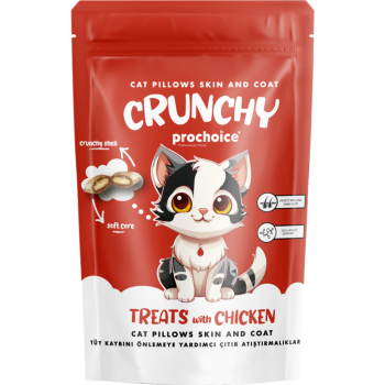 Prochoice Crunchy Skin & Coat Tüy Kaybını Önlemeye Yardımcı Tavuklu Çıtır Atıştırmalık 60 Gr - 1