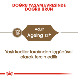 Royal Canin Ageing 12+ Gravy Pouch Yaşlı Kedi Yaş Maması 85 Gr - 5