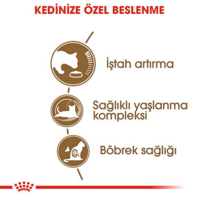 Royal Canin Ageing 12+ Yaşlı Kedi Maması 2 Kg - 5