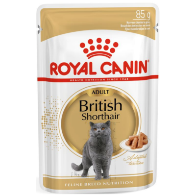 Royal Canin British Shorthair Adult Gravy Pounch Kedi Yaş Maması 85 Gr - 1