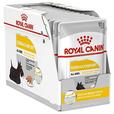 Royal Canin Dermacomfort Pouch Köpek Yaş Maması 85 Gr 12 Adet - 1