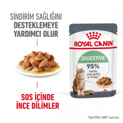 Royal Canin Digestive Sensitive Gravy Pouch Kedi Yaş Maması 85 Gr - 2