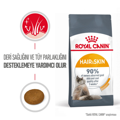 Royal Canin Hair & Skin Care Yetişkin Kedi Maması 2 Kg - 2