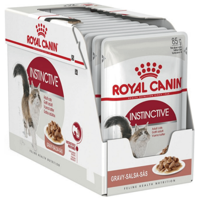 Royal Canin İnstinctive Gravy Pouch Kedi Yaş Maması 85 Gr 12 Adet - 1