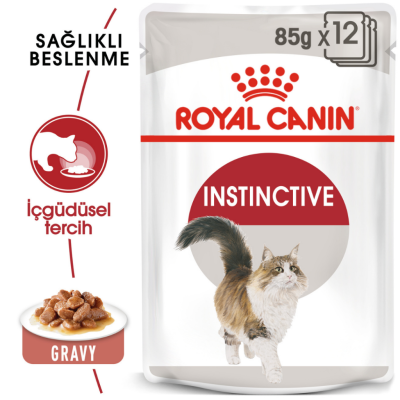 Royal Canin İnstinctive Gravy Pouch Kedi Yaş Maması 85 Gr - 2