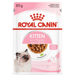 Royal Canin Kitten Gravy Pouch Yavru Kedi Yaş Maması 85 Gr - 1