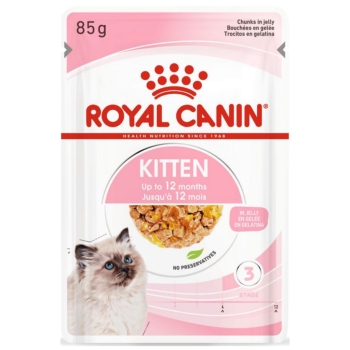 Royal Canin Kitten Jelly Pouch Yavru Kedi Yaş Maması 85 Gr - 1