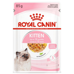 Royal Canin Kitten Jelly Pouch Yavru Kedi Yaş Maması 85 Gr - 1