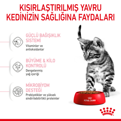 Royal Canin Kitten Sterilised Kısırlaştırılmış Yavru Kedi Maması 2 Kg - 5