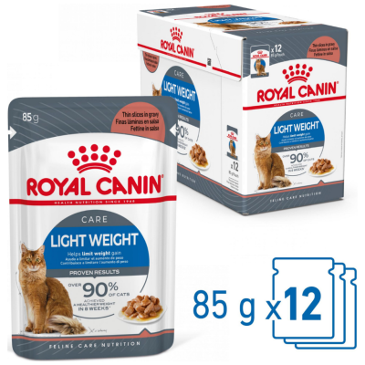 Royal Canin Light Weight Care Gravy Pouch Kedi Yaş Maması 85 Gr 12 Adet - 1